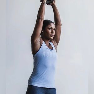 NOBULL, women’s racer back tank top, size small, lavender